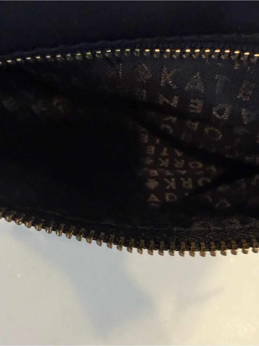 Kate Spade Blake Avenue Nylon Black Backpack Adjustable Leather Straps NWOT